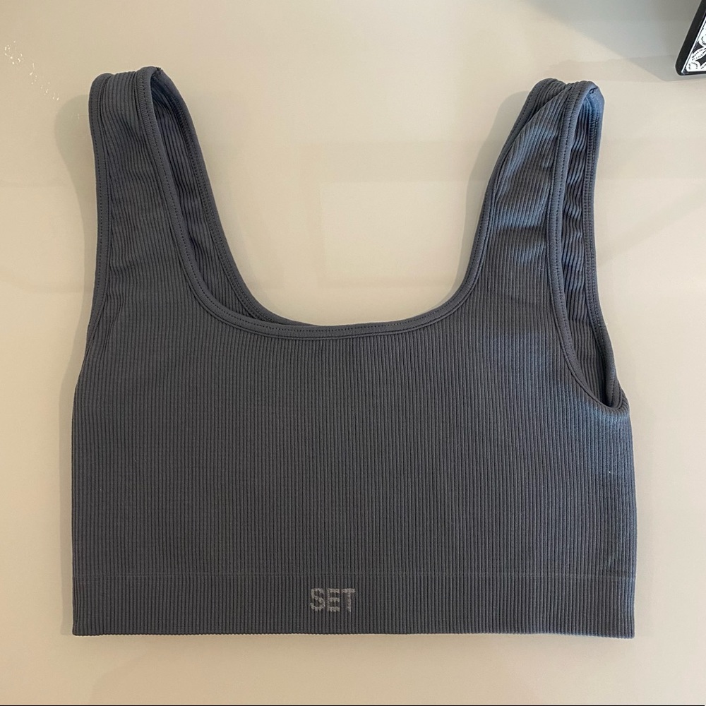Set Active SculptFlex Small Box Cut Bra